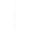 K45/2 Hollow plate 22.5x45mm with hole Φ10mm pure white