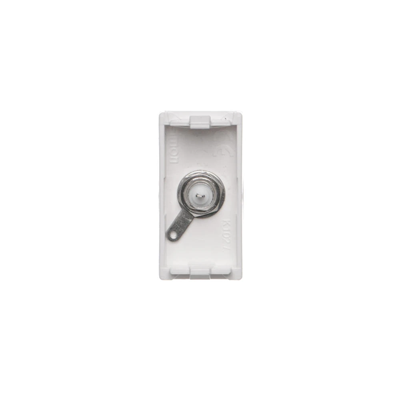 K45/2 PCB, SAT (F) socket + insert, pure white