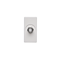 K45/2 PCB, SAT (F) socket + insert, pure white
