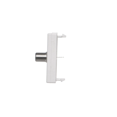 K45/2 PCB, SAT (F) socket + insert, pure white