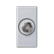 K45/2 PCB with SAT (F) female socket 22.5x45mm + aluminum insert