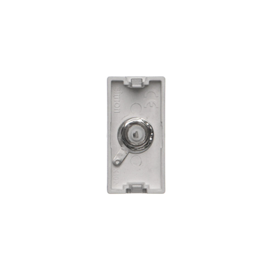 K45/2 PCB with SAT (F) female socket 22.5x45mm + aluminum insert