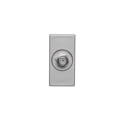 K45/2 PCB with SAT (F) female socket 22.5x45mm + aluminum insert