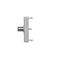K45/2 PCB with SAT (F) female socket 22.5x45mm + aluminum insert