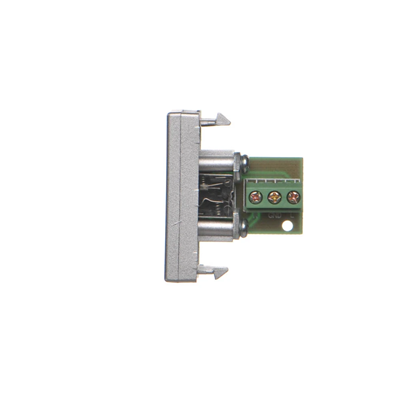K45/2 Płytka multimedialna z mini-jack 22,5x45mm + wkład aluminium