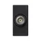 K45/2 Scheda con connettore BNC 22,5x45mm + inserto in grafite grigia