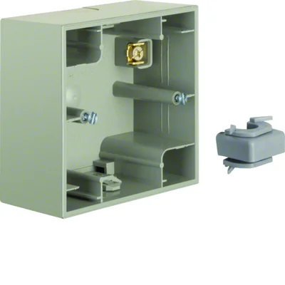 K.5 Caja individual de superficie de acero inoxidable