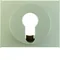 K.5 Central element for the key switch, varnished stainless steel