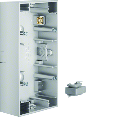 K.5 Double surface-mounted horizontal aluminum box