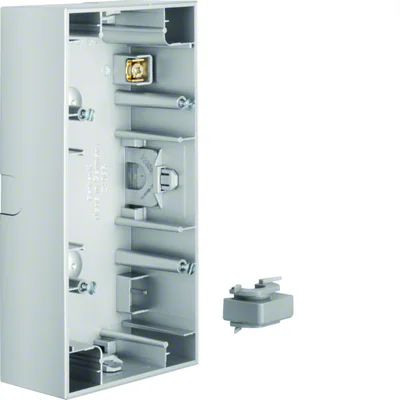 K.5 Double surface-mounted horizontal aluminum box