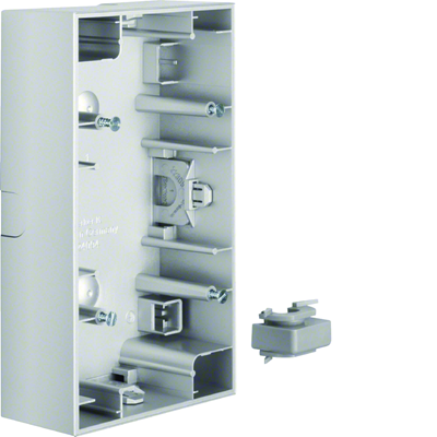 K.5 Double surface-mounted vertical aluminum box
