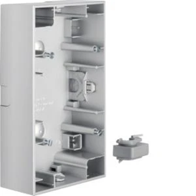K.5 Double surface-mounted vertical aluminum box