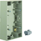 K.5 Double wall-mounted vertical box, lacquered stainless steel