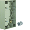 K.5 Double wall-mounted vertical box, lacquered stainless steel