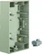 K.5 Double wall-mounted vertical box, lacquered stainless steel