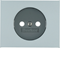 K.5 Face plate for aluminum socket without grounding