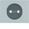 K.5 Face plate for aluminum socket without grounding
