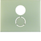 K.5 Front plate for loudspeaker socket, steel