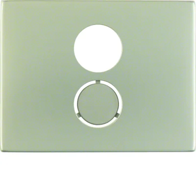 K.5 Front plate for loudspeaker socket, steel