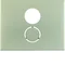 K.5 Front plate for loudspeaker socket, steel