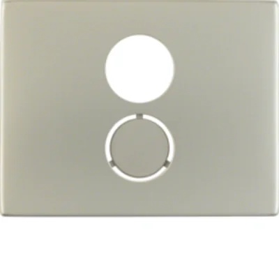 K.5 Front plate for loudspeaker socket, steel