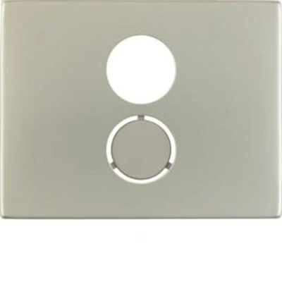 K.5 Front plate for loudspeaker socket, steel