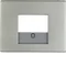 K.5 Front plate for speaker socket and USB charging steel