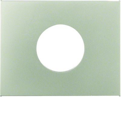 K.5 Front plate for switch and light indicator E10 steel