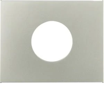 K.5 Front plate for switch and light indicator E10 steel