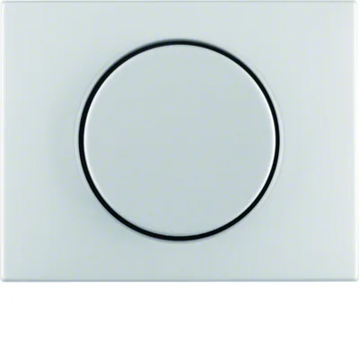 K.5 Frontale con manopola per dimmer rotativo in alluminio