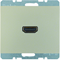 K.5 HDMI socket lacquered stainless steel