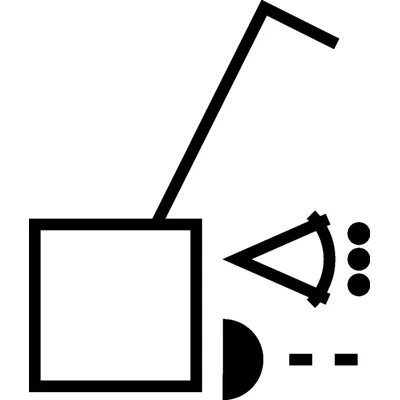 K.5 IR attachment for comfort motion sensor 2.2 m, varnished stainless steel