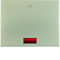 K.5 Key with red lens and "0" imprint, stainless steel