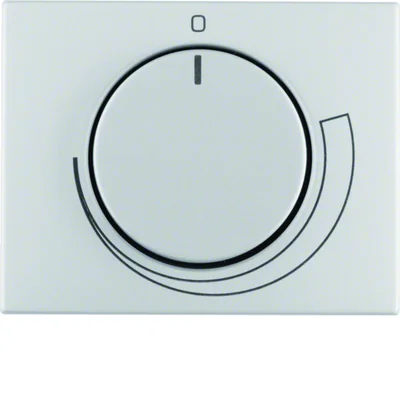 K.5 Plaque avant avec bouton pour régulateur de vitesse en aluminium