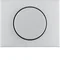 K.5 Plaque frontale avec bouton pour variateur rotatif en aluminium