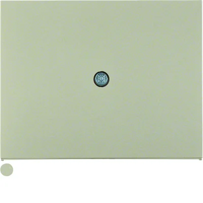 K.5 Plaque frontale pour connexions de câbles, acier inoxydable verni