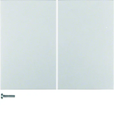 K.5 Pulsador doble aluminio pintado