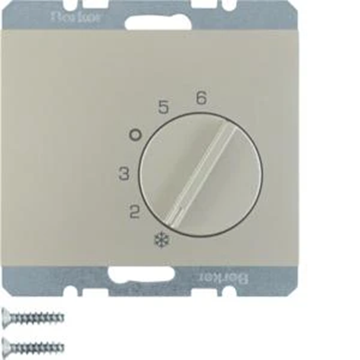 K.5 Room temperature controller with change-over contact and central element made of steel