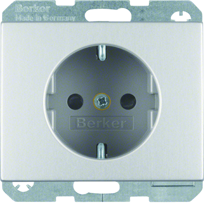 K.5 SCHUKO aluminum socket