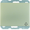 K.5 SCHUKO socket with a cover with contacts shutters, stainless steel