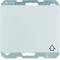K.5 SCHUKO socket with self-closing cover IP44 aluminium