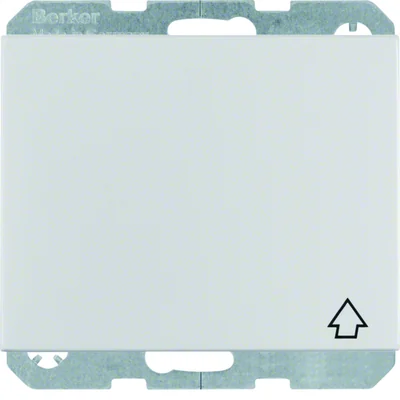 K.5 SCHUKO-Steckdose mit selbstschließender Abdeckung IP44 aus Aluminium
