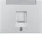 K.5 Single front plate with a slider protecting against aluminum dust