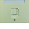 K.5 Single front plate with a steel dust-protecting slide