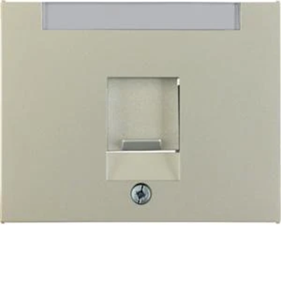 K.5 Single front plate with a steel dust-protecting slide