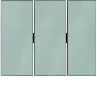 K.5 Teclas para interruptor de 3 teclas, acero inoxidable