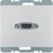 K.5 VGA socket with aluminum screw terminals