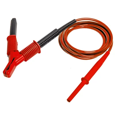 Kabel 1,8 m kV CAT IV 1000 V s krokosvorkou, červený MIC-15kV