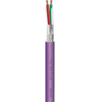 Kabel do transmisji danych w sieci Profibus BiT L2 BUS Flex 1x2x0,64 (7x0,21)