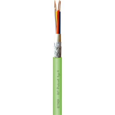 Kabel do transmisji danych w sieci przemysłowej BiT Profinet typ A 2x2x0,64